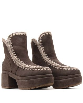 Γυναικεία Μποτάκια MOU - Platform Suede
