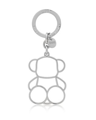 Tous - Llavero Silhoutte Bold Bear Plateado
