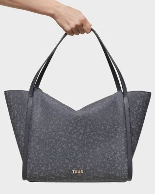 Tous - Capazo L. Kaos Mini Lines Gris Oscuro