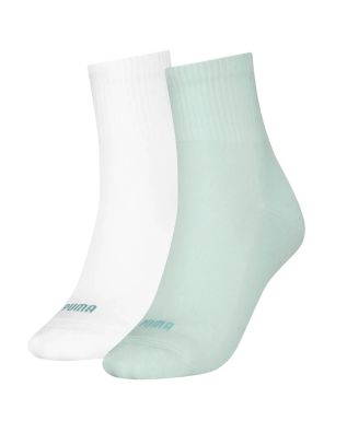 Γυναικείες Κάλτσες Puma 2 Ζευγάρια - 938555 Puma Women Heart Logo Short Crew