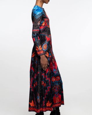 Peace And Chaos - Chronicle Long Dress