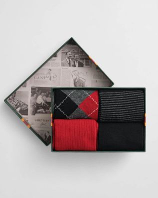 Ανδρικές Κάλτσες Gant 4 Ζευγάρια - 0362