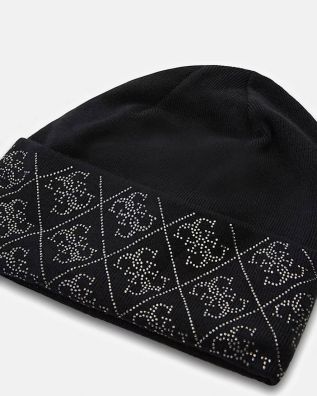 Guess - Nora 4G Rhinestones Beanie Swt