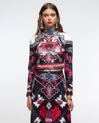 Peace And Chaos - Legacy Turtleneck Top