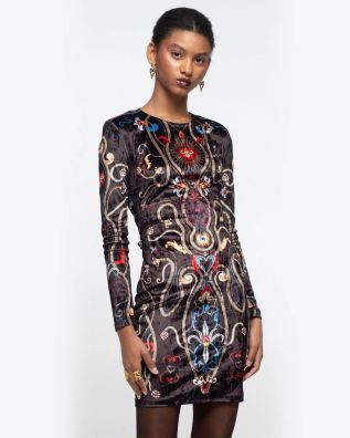 Peace And Chaos - Dusk Bodycon Dress
