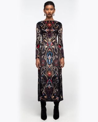 Peace And Chaos - Dusk Slit Dress