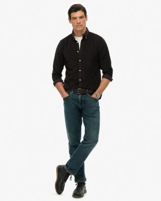 Ανδρικό Μακρυμάνικο Πουκάμισο Superdry - D3 Stud Classic Needle Cord