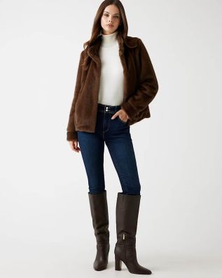 Guess - Luna Faux Fur Jacket