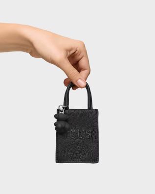 Tous - Llavero Mini Bolso Pop Negro