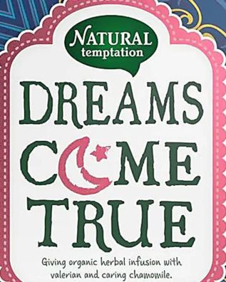 Natural Temptation – Dreams Come True Βιολογικό Βοτανικό Τσάι (27g)