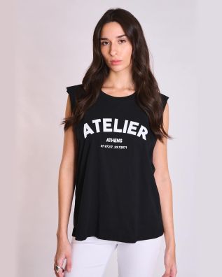 Γυναικεία Αμάνικη Μπλούζα Collectiva Noir - Atelier