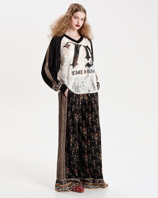 Peace And Chaos - Γυναικεία Κοντομάνικη Μπλούζα Temptation Lace