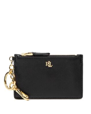 Ralph Lauren - Γυναικεία Θήκη Καρτών Natural Smth Leathr-Zip Card Cas-Ccs-Sma