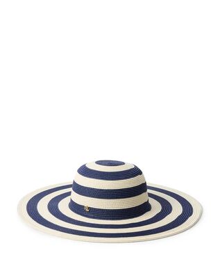 Ralph Lauren - Γυναικείο Καπέλο Paper-Stripe Sunht-Hat