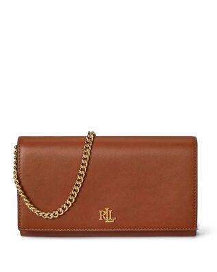 Ralph Lauren - Γυναικεία Τσάντα Natural Smth Leathr-Adair Ii-Woc-Lrg Wallet On A Chain