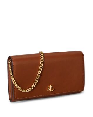 Ralph Lauren - Γυναικεία Τσάντα Natural Smth Leathr-Adair Ii-Woc-Lrg Wallet On A Chain