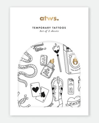 Atws - Modern Western Tattoo Set