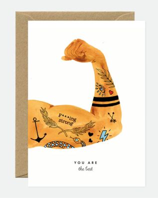 Atws - You Are The Best Man Greeting Card