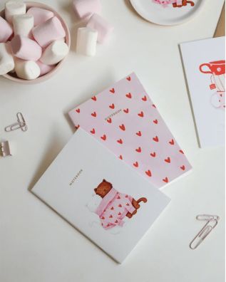 Atws - Duo Together Cats - Pocket Notebook A6 Duo