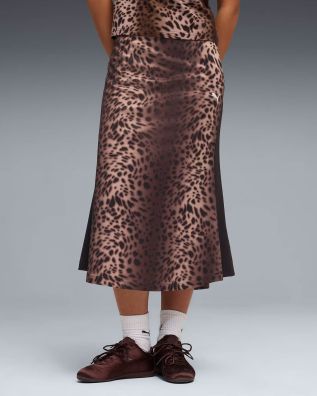 Puma - T7 Leo Luxe Aop Midi Skirt