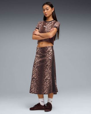 Puma - T7 Leo Luxe Aop Midi Skirt