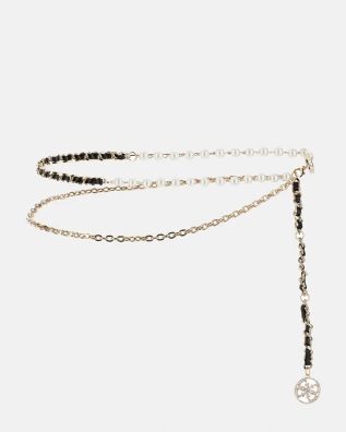 Guess - Chain And Pearl Belt