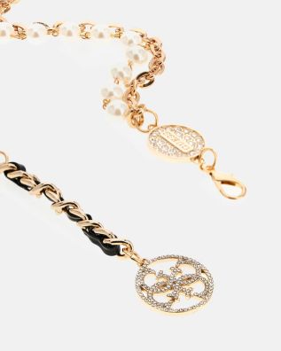 Guess - Chain And Pearl Belt