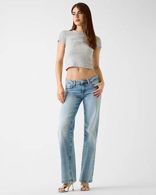 Guess - Ss Cn Guess Studs Script Tee  