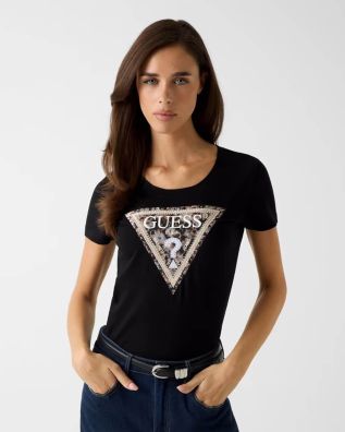 Guess - Ss Cn Leo Triangle Tee