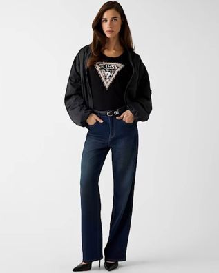 Guess - Ss Cn Leo Triangle Tee