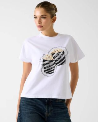 Guess - Ss Cn Popcorn Tee