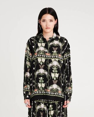 Peace And Chaos - Γυναικείο Πουκάμισο Wildflowers