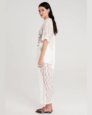 Peace And Chaos - Naturalistic T-Shirt - Cotton &amp; Lace