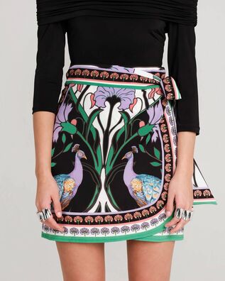 Peace And Chaos - Γυναικεία Φούστα Nostalgia Wrap Mini