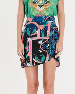 Peace And Chaos - Γυναικεία Φούστα Epoque Assymetric