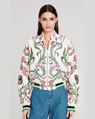 Peace And Chaos - Γυναικείο Jacket Fleur Bomber