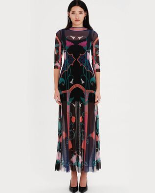 Peace And Chaos - Γυναικείο Φόρεμα Epoque Long