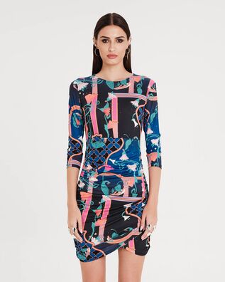 Peace And Chaos - Γυναικείο Φόρεμα Epoque Short