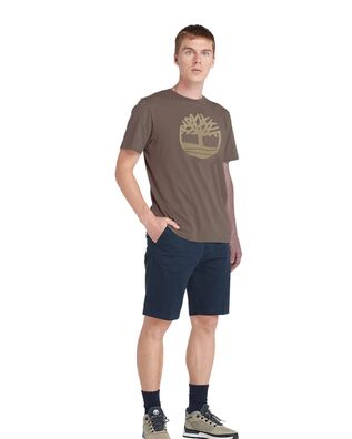 Timberland - Kennebec River Tree Logo Short Sleeve Tee Leaf Green