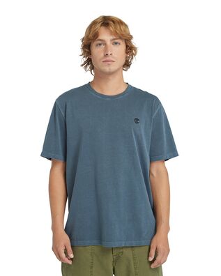 Timberland - Ανδρική Μπλούζα Dunstan River Garment Dye Short Sleeve Dark Sapphire