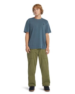 Timberland - Ανδρική Μπλούζα Dunstan River Garment Dye Short Sleeve Dark Sapphire