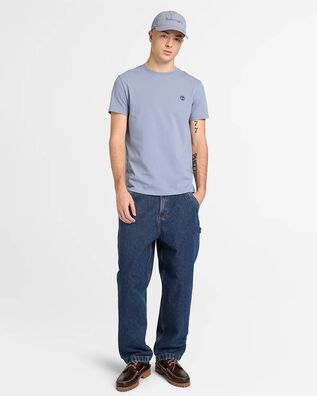 Timberland - Ανδρική Μπλούζα Dunstan River Short Sleeve Stone Wash
