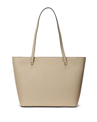 Ralph Lauren - Crosshatch Leather-Karly Shpper-Tte-Med  