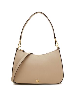 Ralph Lauren - Γυναικεία Τσάντα Crosshatch Leather-Danni 26-Sba-Med