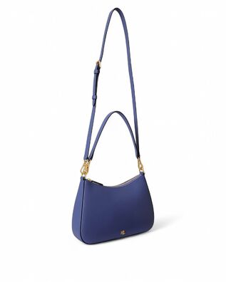 Ralph Lauren - Γυναικεία Τσάντα Crosshatch Leather-Danni 26-Sba-Med