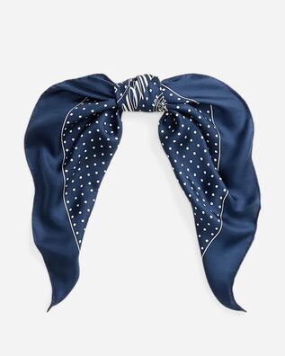 Ralph Lauren - Γυναικείο Φουλάρι Silk-Dot W Lg S Sqr