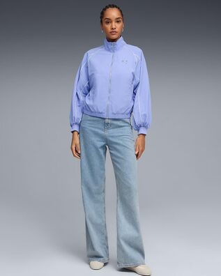 Puma - T7 Balloon Sleeve Piping Relaxed Woven Track Jacket