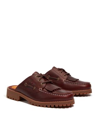 Timberland - Timberland Authentic Mule Shoe Burgundy Full Grain 