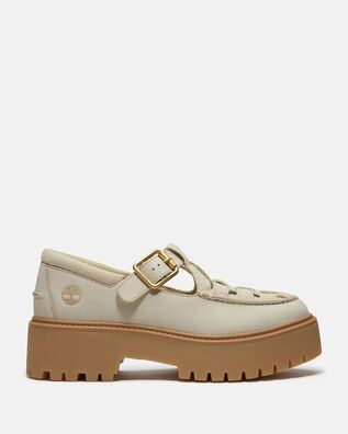Timberland - Stone Street Buckle Shoe Light Beige Suede   