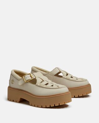 Timberland - Stone Street Buckle Shoe Light Beige Suede   